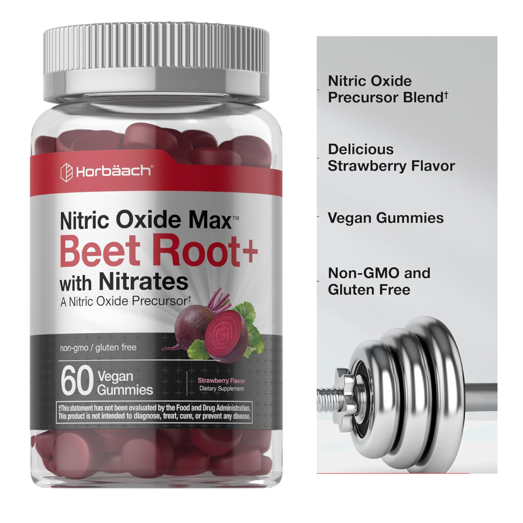 Horbäach Nitric Oxide Beet Root Gummies