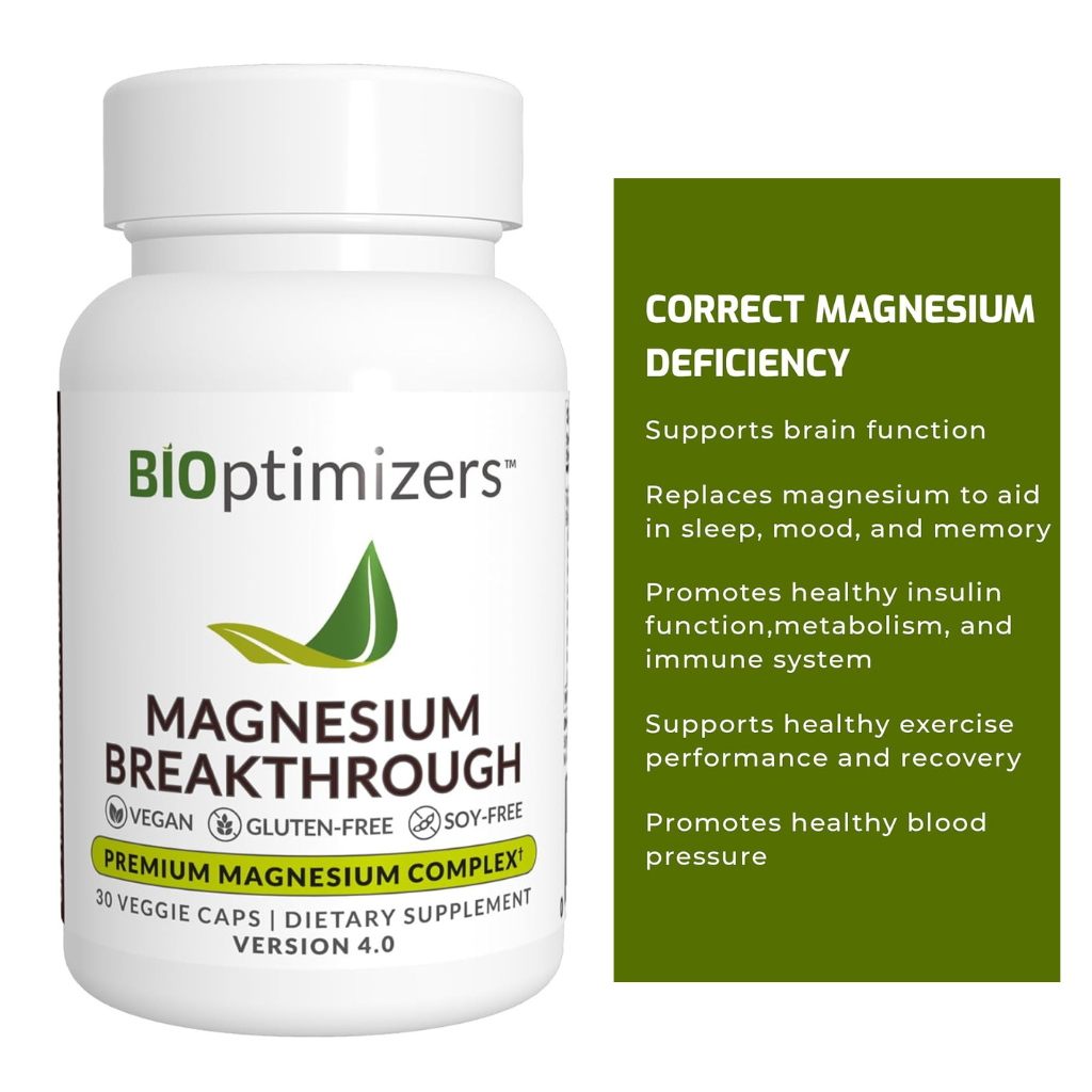 Magnesium Breakthrough Supplement 4.0 - 30 Capsules