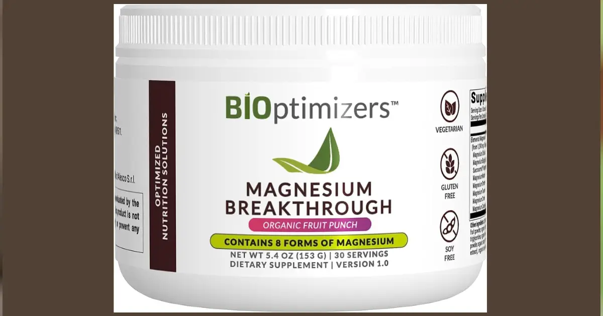 BiOptimizers Magnesium Breakthrough Drink